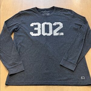 Women's Navy Long Sleeve Tee